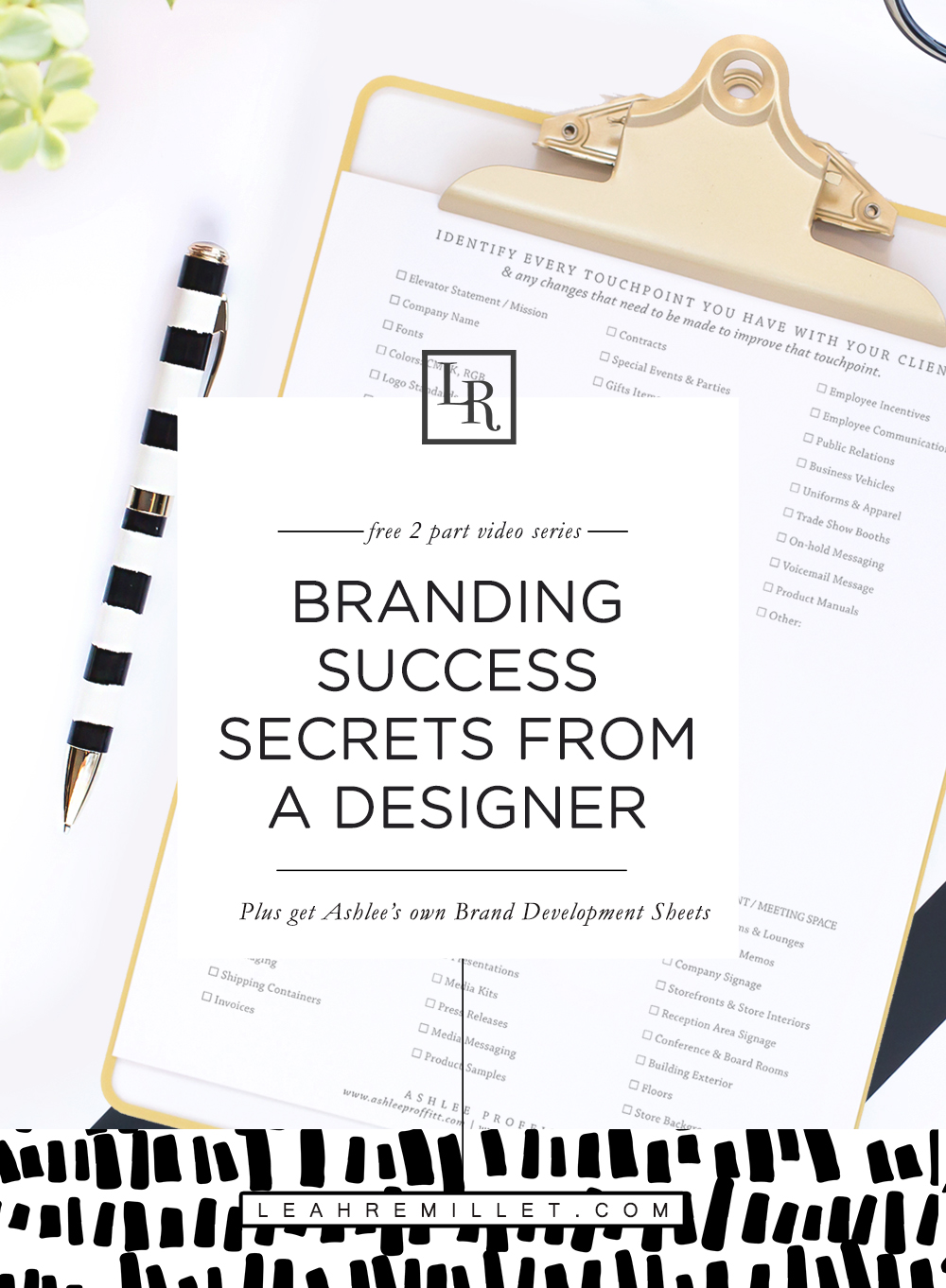 Branding Tips from a Designer plus Free Brand Development Worksheets